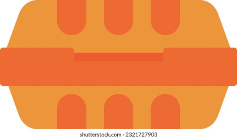 Lunch Box Vector Icon Flat Style