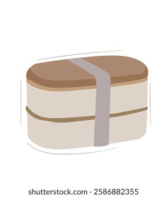 lunch box  vector. kid lunch box sign.