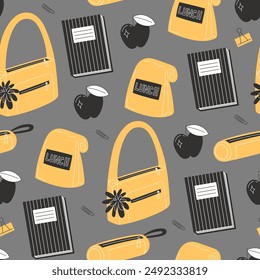 Lunch Break Delight Seamless Pattern