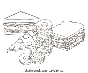 lunch and breakfast menu