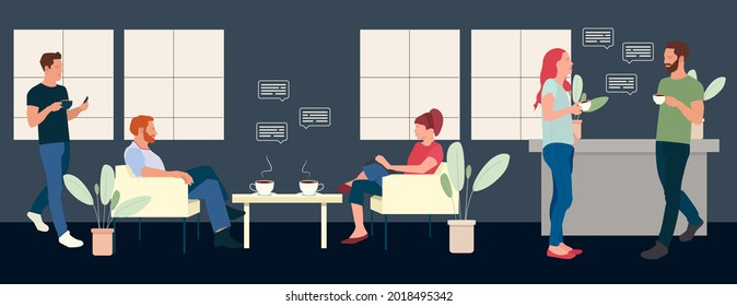 11,040 Conversation cafeteria Images, Stock Photos & Vectors | Shutterstock