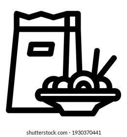 lunch icon or logo isolated sign symbol vector illustration - high quality black style vector icons
