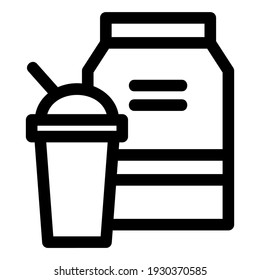 lunch icon or logo isolated sign symbol vector illustration - high quality black style vector icons
