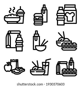 lunch icon or logo isolated sign symbol vector illustration - Collection of high quality black style vector icons
