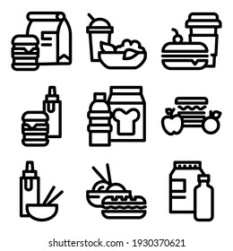lunch icon or logo isolated sign symbol vector illustration - Collection of high quality black style vector icons
