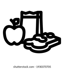 lunch icon or logo isolated sign symbol vector illustration - high quality black style vector icons
