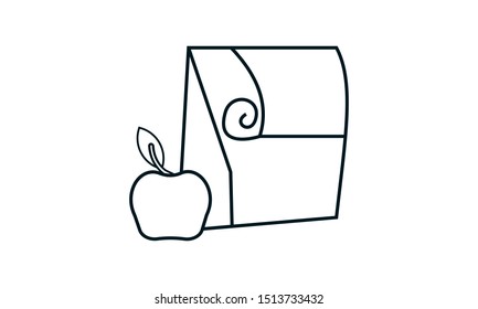 
Lunch icon .Simple flat symbol. Perfect  pictogram illustration on white background.