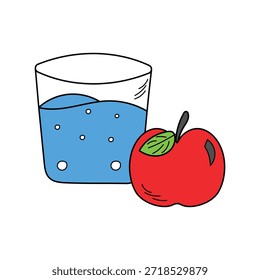 Ícone de almoço com fundo branco vetor ilustração stock