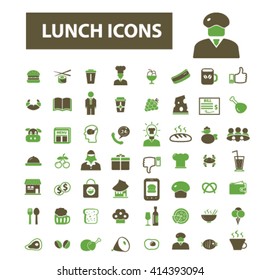 lunch icons
