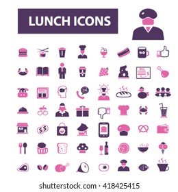 lunch icons
