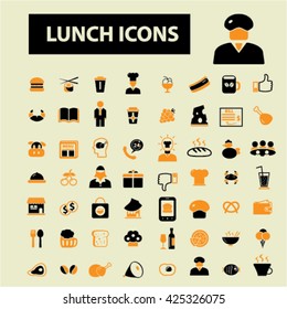 lunch icons
