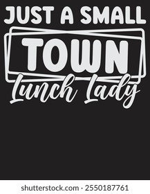 Lunch Lady T-Shirt Design – Celebrate Cafeteria Heroes with Fun Lunch Lady Artwork – Perfect for Lunch Lady Pride and School Staff Gifts