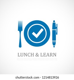 Lunch And Learn Symbol