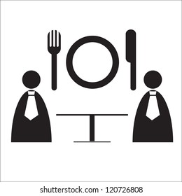 lunch pictogram