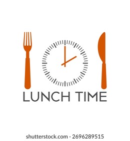 Projeto da hora do almoço. Ícone de menu isolado no plano de fundo branco