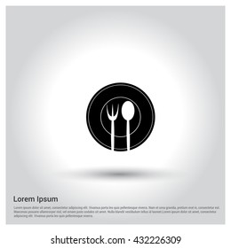 Lunch time icon