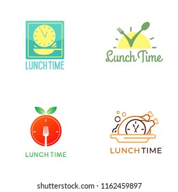 Lunch Time Logo Bundle