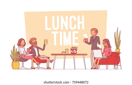 7,366 Corporate Lunch Vector Images, Stock Photos & Vectors | Shutterstock