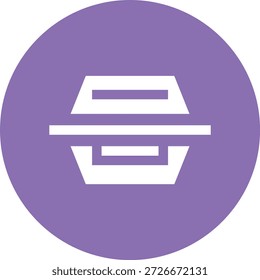 Lunch Vector Icon Design Illustration