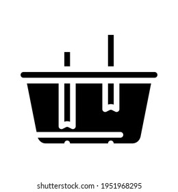 lunchbox constructor glyph icon vector. lunchbox constructor sign. isolated contour symbol black illustration
