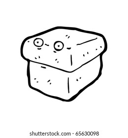 lunchbox with face cartoon