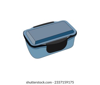 Lunchbox Flat Design Royalty-Free Licensable Stock Vector Art Lunch Box Vector Art Vector for Free, Open lunchbox icon Cartoon of  lunchbox vector icon for web design 