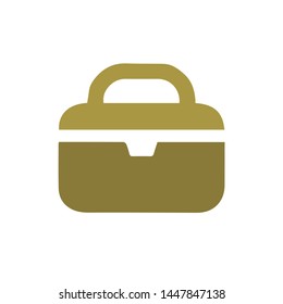 icono de la lonchera. Ilustración del elemento del logotipo. diseño de la lonchera. colección de color. concepto de lonchera. Puede ser utilizado en Web y móvil
