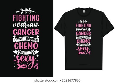 Lung cancer awareness fighting against lung cancer stronger than lung cancer typography tshirt design