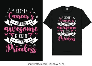 Lung cancer awareness fighting against lung cancer stronger than lung cancer typography tshirt design
