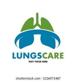 Lung Care Vector Logo Template This Stock Vector (Royalty Free ...