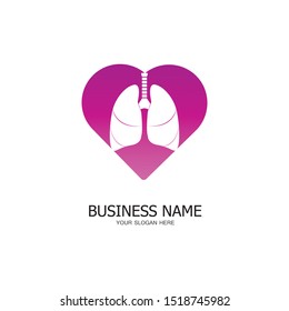 lung health care logo template,emblem,design concept,creative symbol,icon,vector illustration
