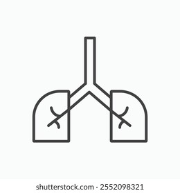 Icono del Vector del estilo de la línea.