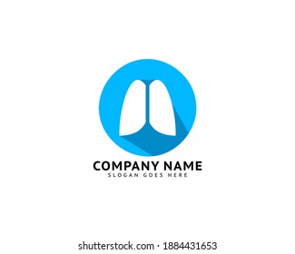 Lung Logo Template Design Vector