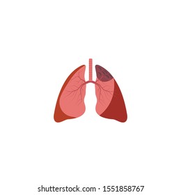 Lung Logo Template vector symbol nature