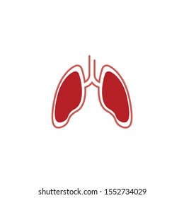Lung Logo Template vector symbol nature