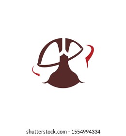 Lung Logo Template vector symbol nature
