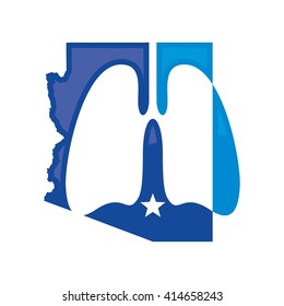 Lung Logo Vector Healthy Lung Icon Stock Vector (Royalty Free) 414658234