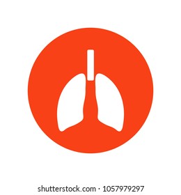 lung sign icon