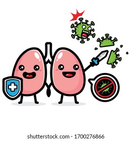 Lung vector design against viruses