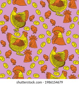 Lungi Seamless Patterns For Print On Fabric
