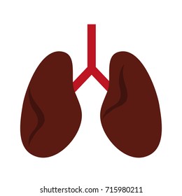 lungs anatomy icon image 