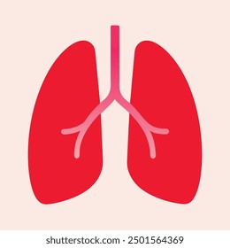 Pulmones Arte e ilustrador.icon.in Antecedentes.Salud, Parte del cuerpo humano Pulmones