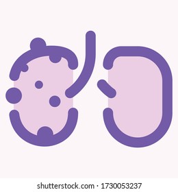 Lungs attacked, corona virus effect as a global pandemic and effect for people , nation, economy, and how we protect our self from that virus. 