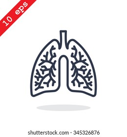 lungs icon