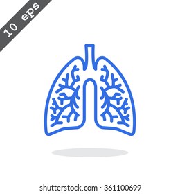 lungs icon