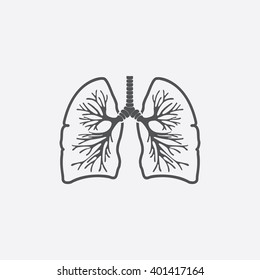 Lungs Icon.