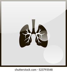 Lungs Icon.