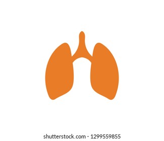 lungs icon vector illustration design