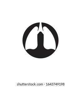 lungs icon vector illustration design