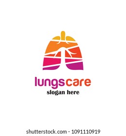 lungs logo icon design